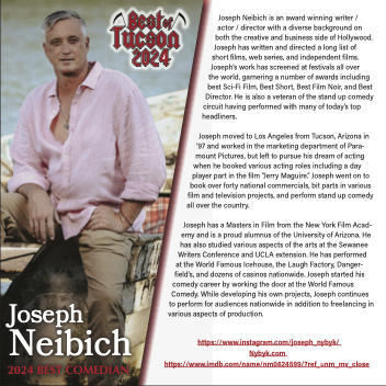 Joseph Neibich Best of Tucson Joseph Nybyk Best of Tucson