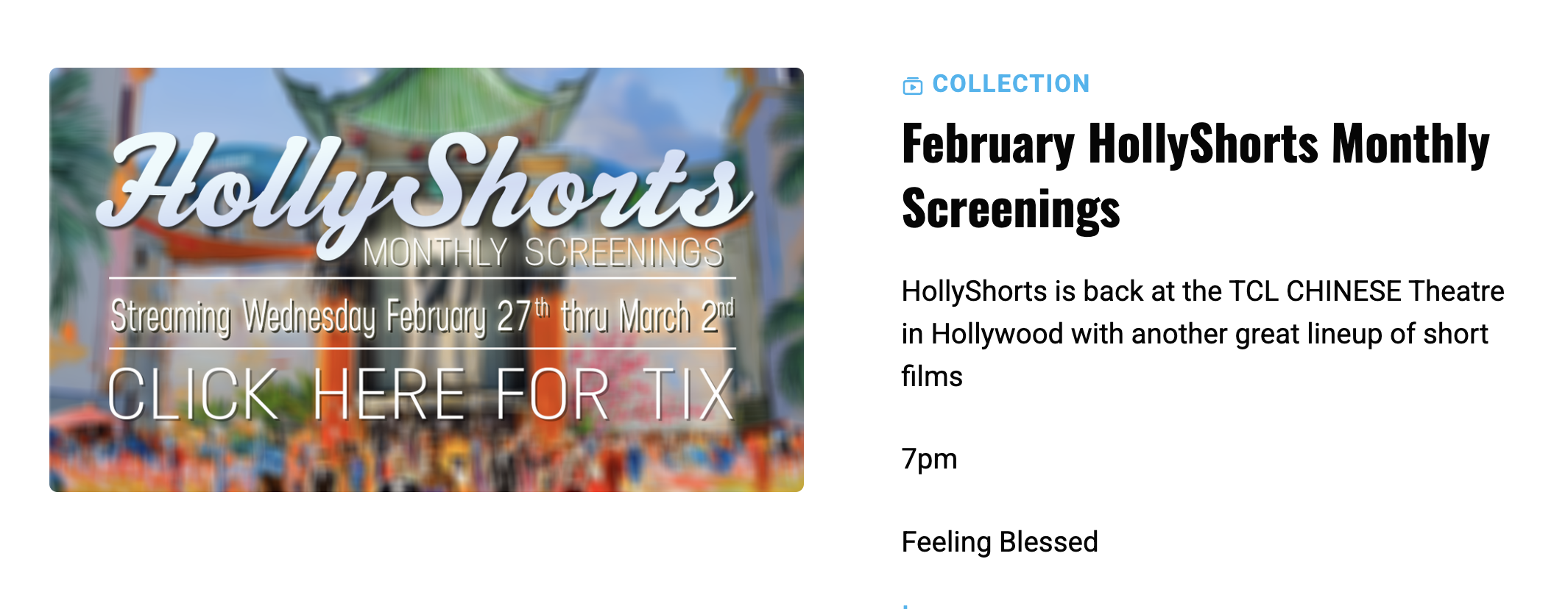 Joseph Nybyk Neibich at HollyShorts Hollywood